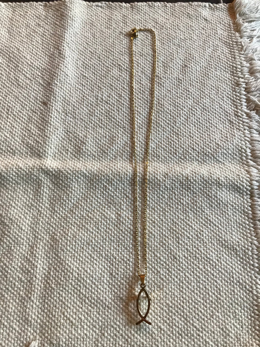 Cross/Fish Necklace