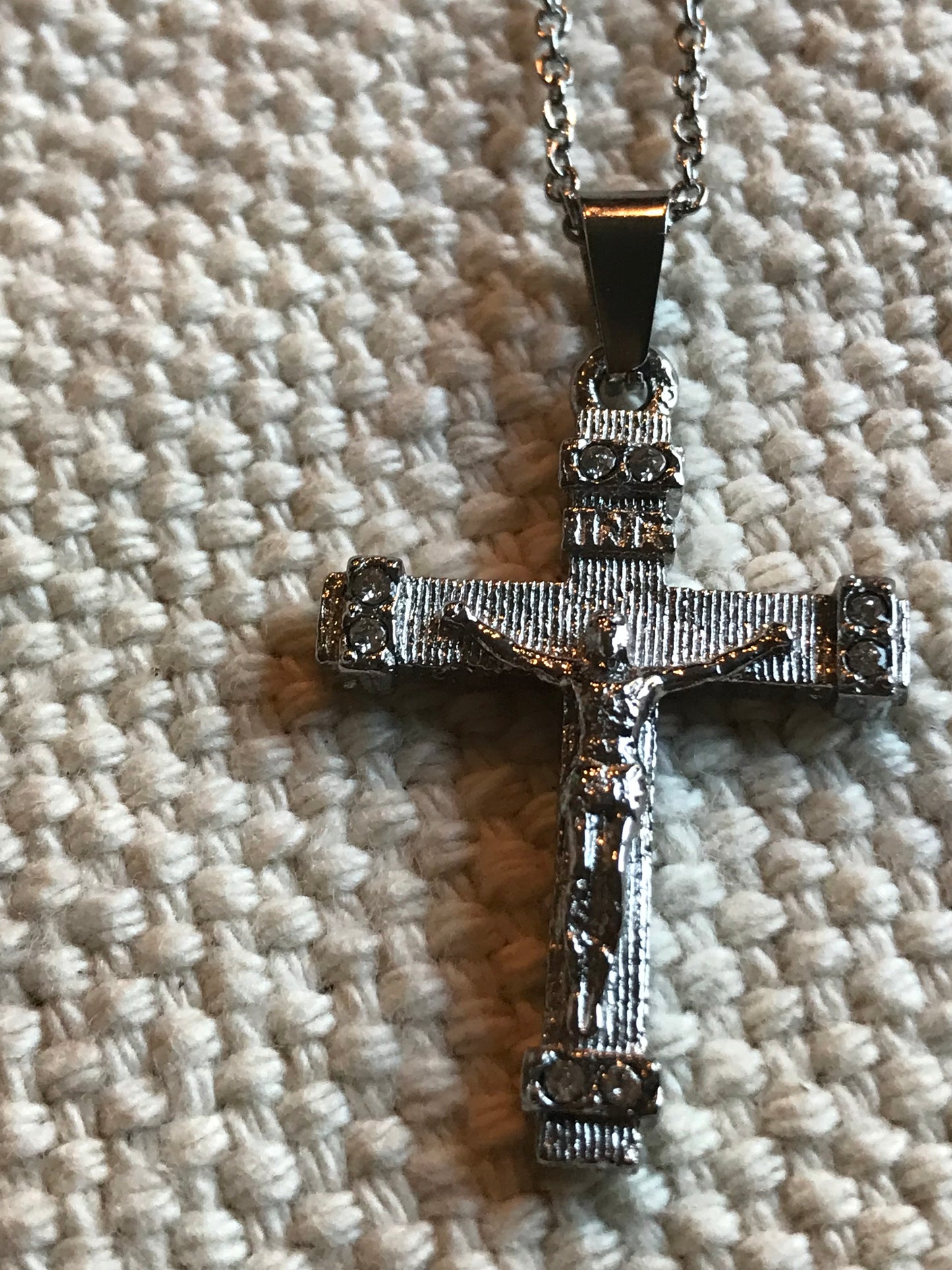 Fancy Crucifix Necklace